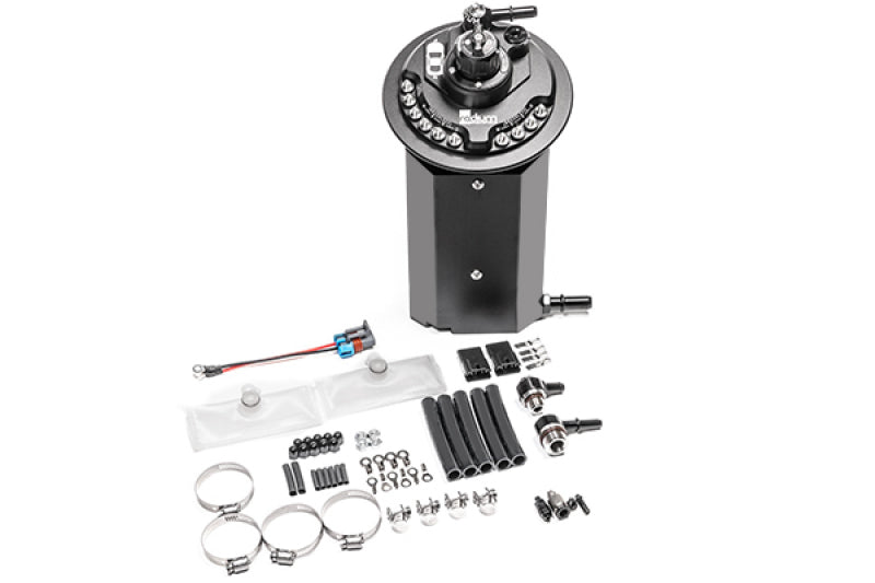 Gancho para combustible Radium Ford Mustang 11 en adelante (bombas no incluidas) Walbro F90000274/285 o DW400