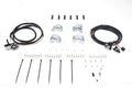 Handlebar control switch housing kit chrome for Harley-Davidson