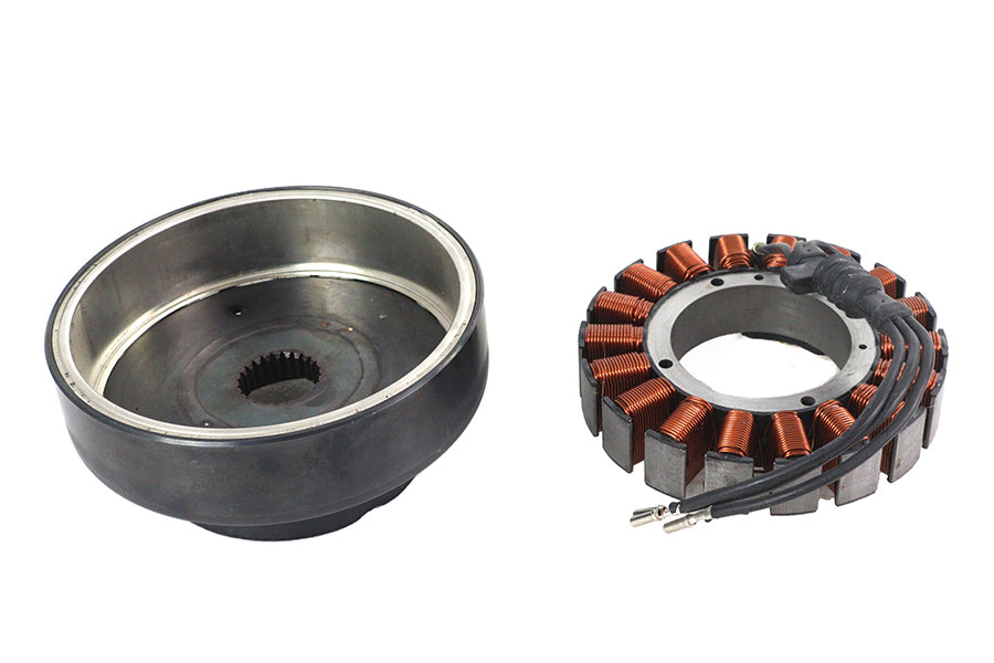 Alternator Stator And Rotor Set For Harley-Davidson Dyna 2006