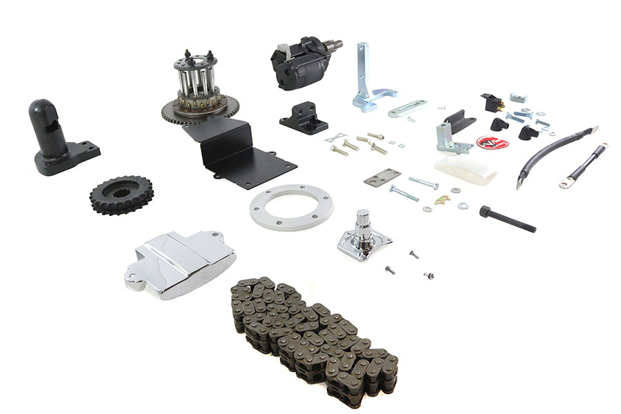 Electric Starter Motor Conversion Kit For Harley-Davidson 1954-1957