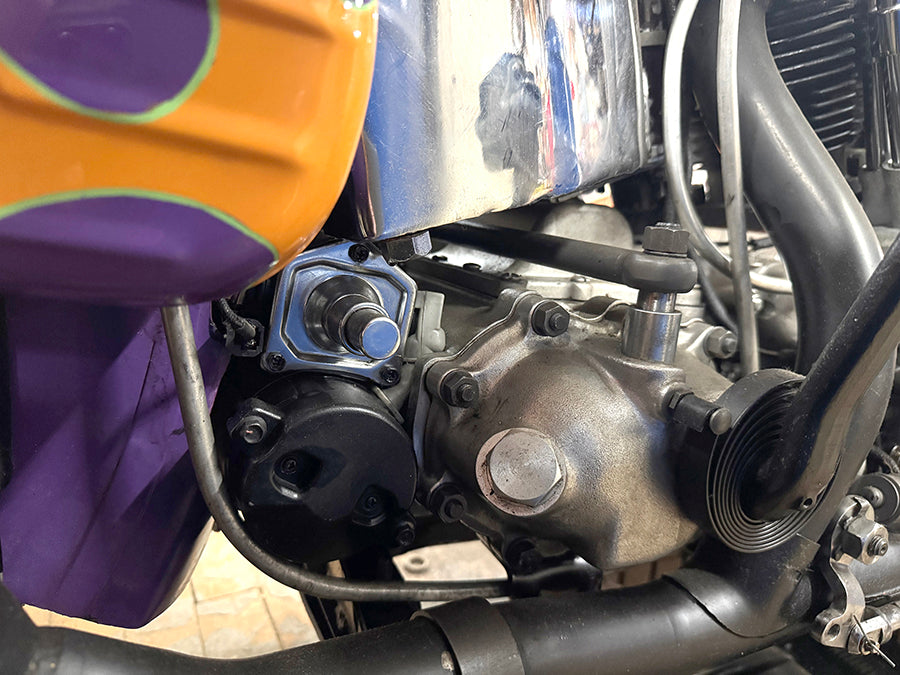 Electric Starter Motor Conversion Kit For Harley-Davidson 1954-1957