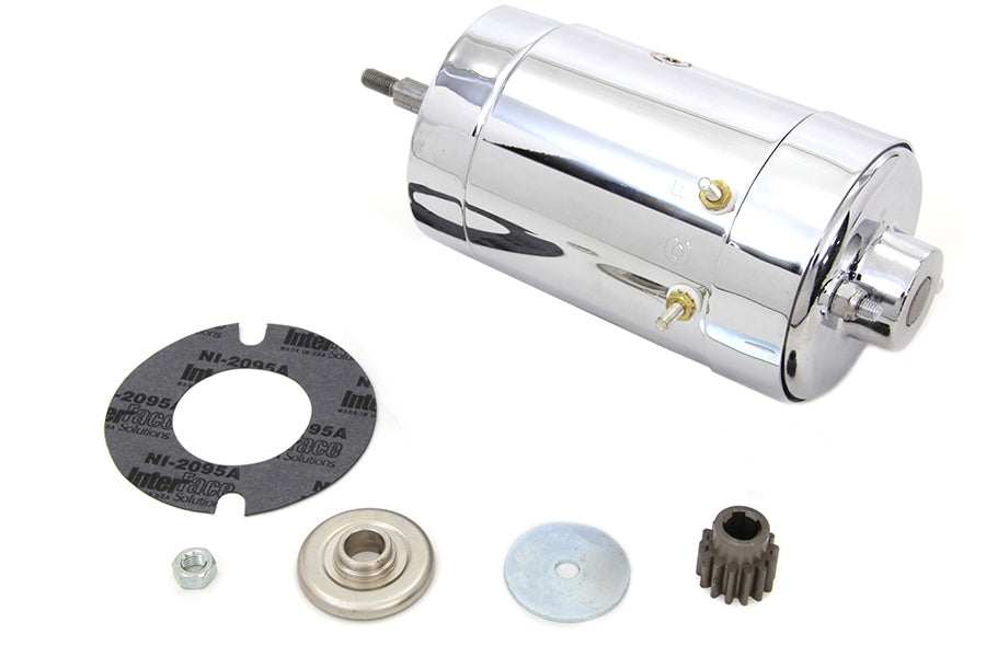 Chrome 12 Volt generator for Harley-Davidson Sportster 1957-1983