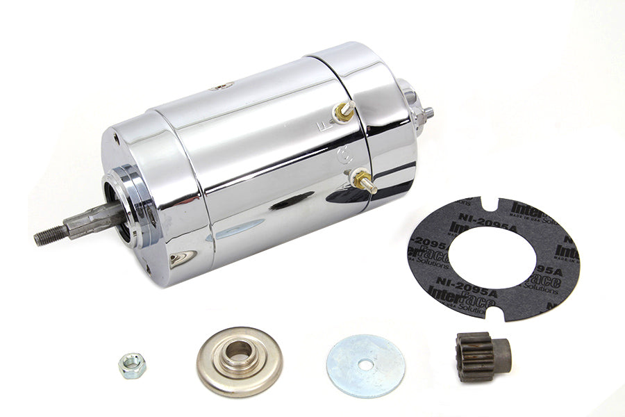 Chrome 12 Volt generator for Harley-Davidson Sportster 1957-1983
