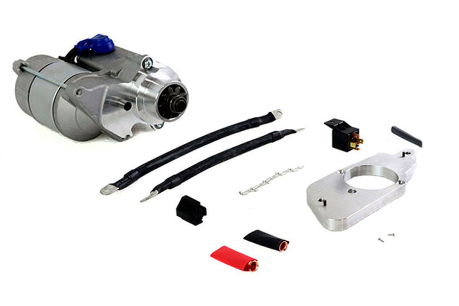 Electric Starter Motor Kit For Harley-Davidson Sportster Ironhead 1967-1980