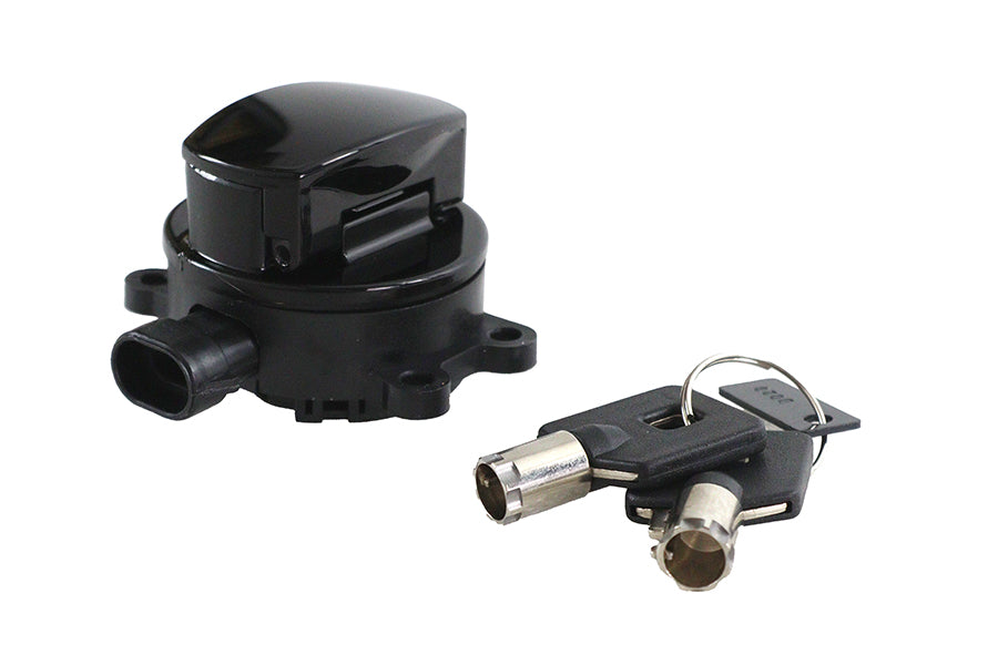 Ignition switch black for Harley-Davidson 2011 and later