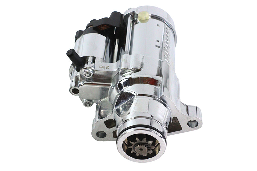 1.6kW Chrome Starter Motor For Harley-Davidson Touring M8