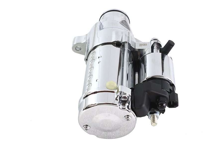 1.6kW Chrome Starter Motor For Harley-Davidson Touring M8