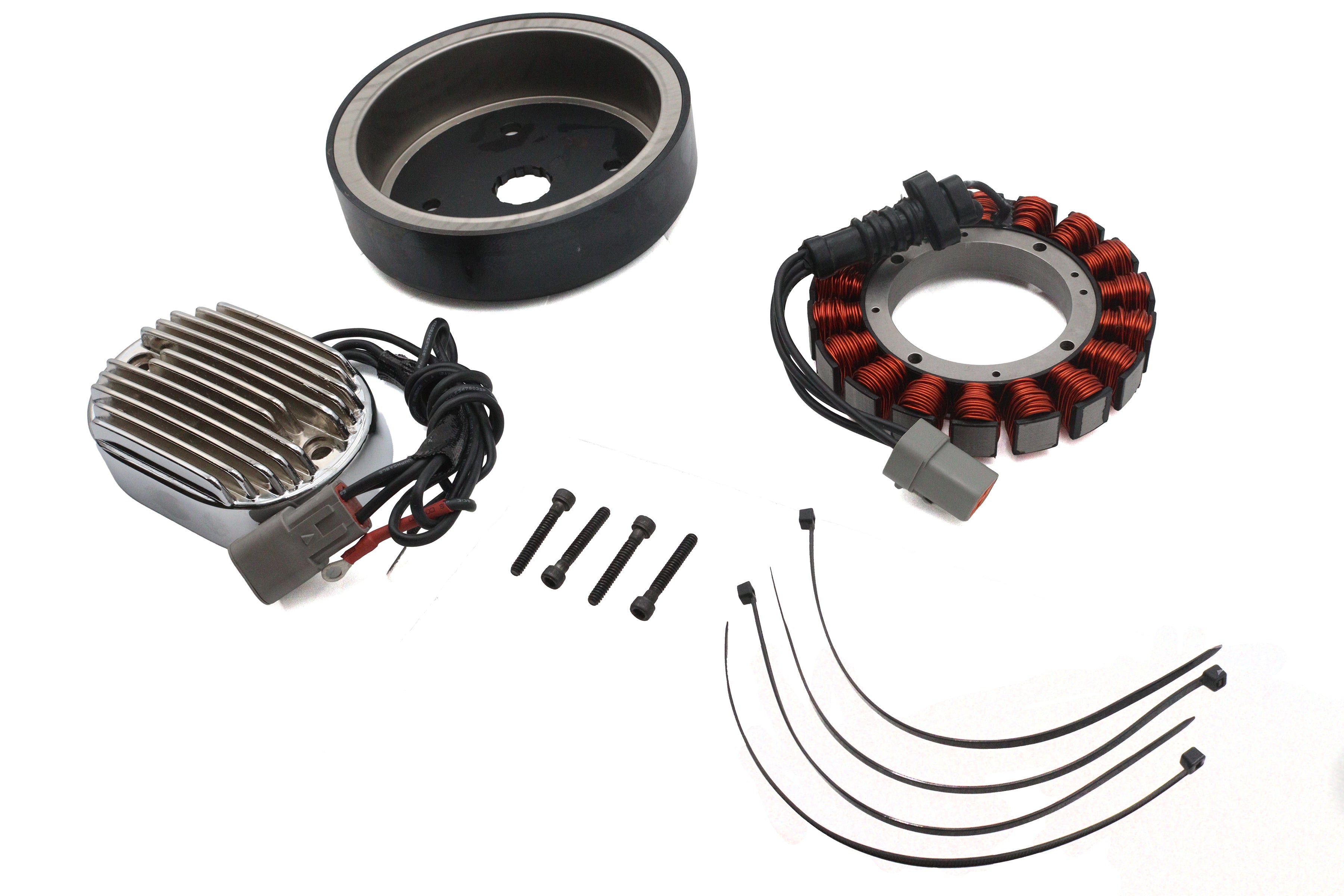 38 AMP Alternator Charging Kit for Harley-Davidson 1999-2006