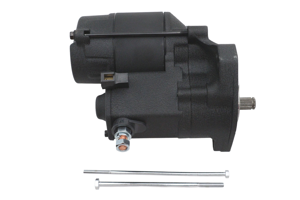 Ultima Thunder Fire starter motor 1.4KW black for Harley-Davidson