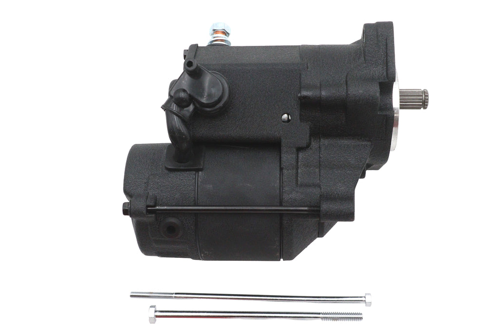 Ultima Thunder Fire starter motor 1.4KW black for Harley-Davidson