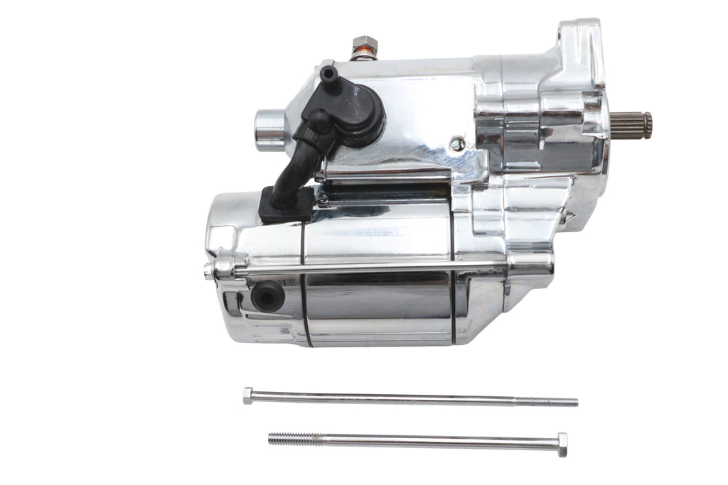 Ultima Thunder Fire starter motor 1.75KW chrome for Harley-Davidson