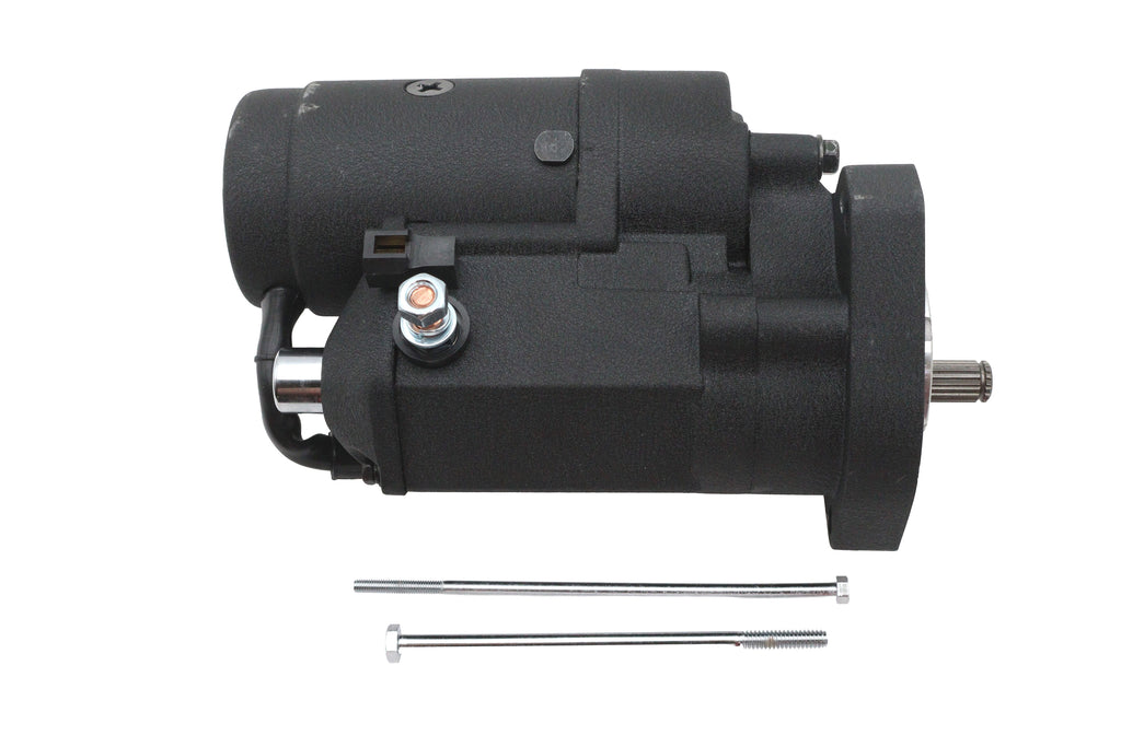 Ultima Thunder Fire starter motor 2.0KW black for Harley-Davidson