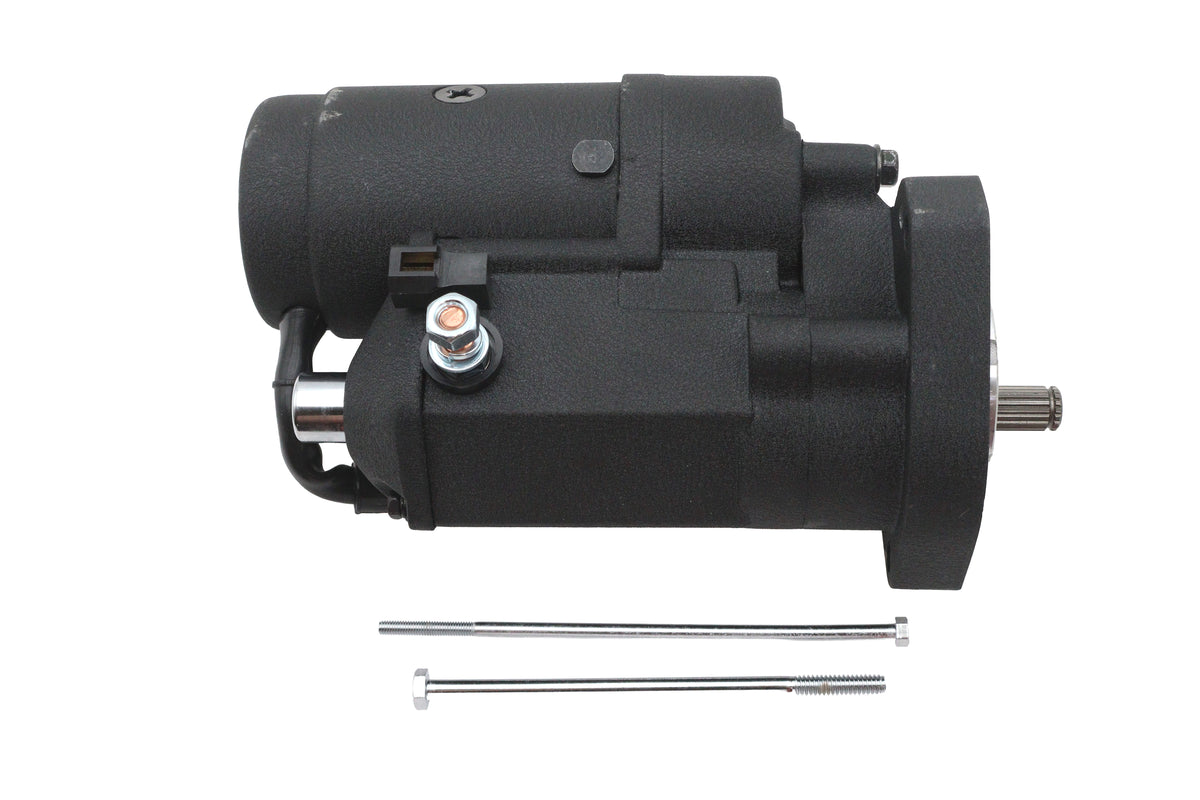 Ultima Thunder Fire starter motor 2.0KW black for Harley-Davidson