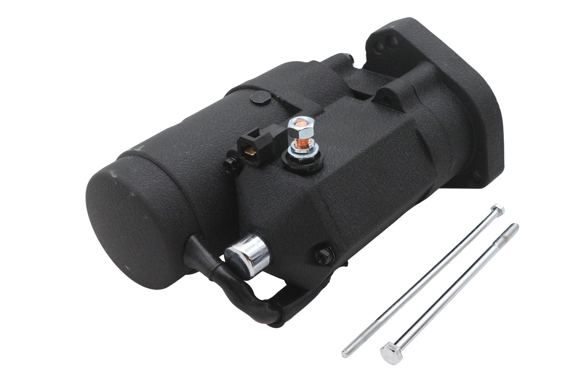 Ultima Thunder Fire starter motor 2.0KW black for Harley-Davidson