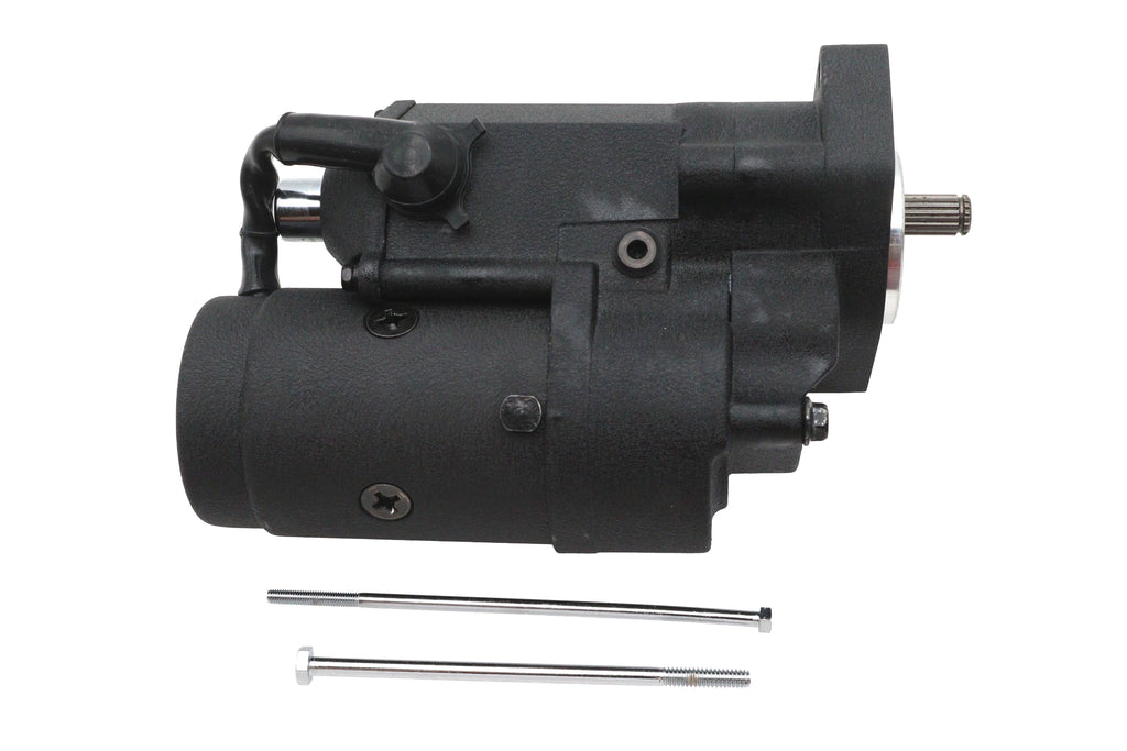 Ultima Thunder Fire starter motor 2.0KW black for Harley-Davidson
