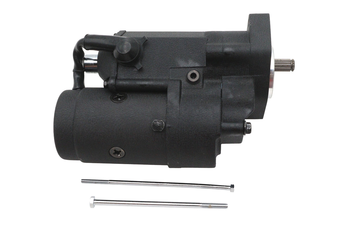 Ultima Thunder Fire starter motor 2.0KW black for Harley-Davidson