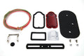 Tombstone tail lamp lens & parts service kit for Harley-Davidson 1950-1954