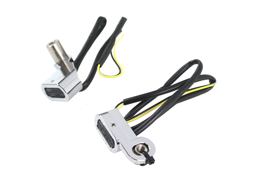 Chrome Front Mini Turn Signal LED Set For Harley-Davidson Sportster 1250S