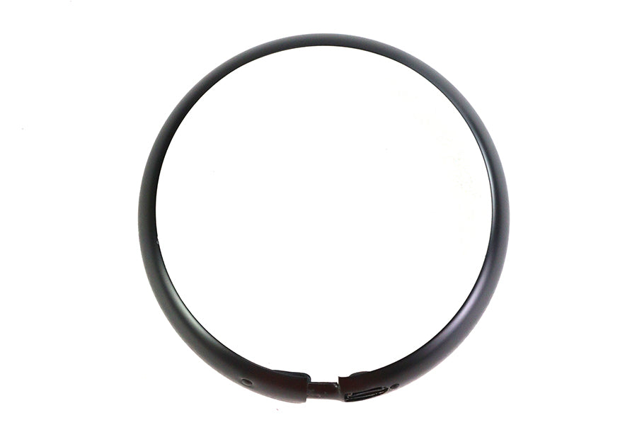 7" Headlamp Black Outer Rim For Harley-Davidson Panhead