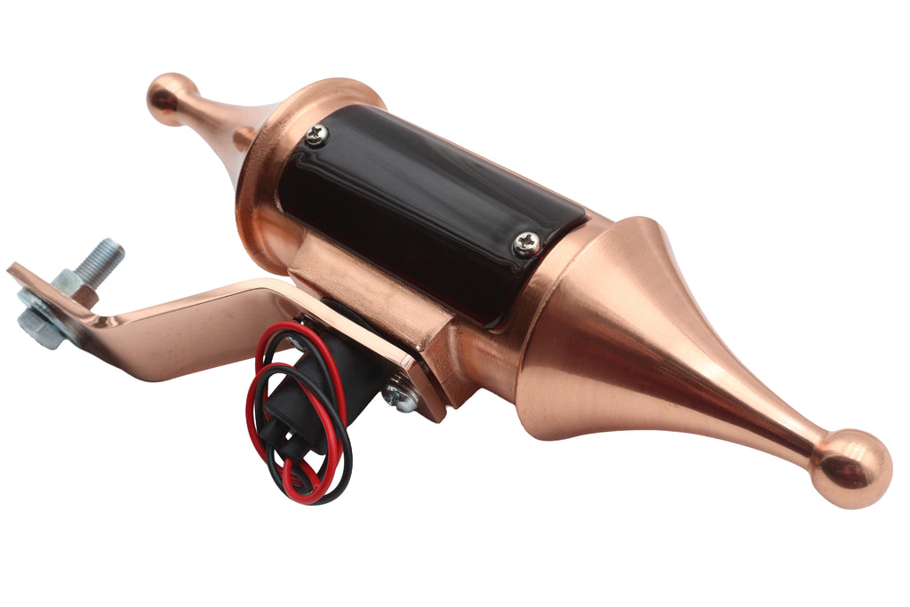 Finch pawn lamp copper red lens for Harley-Davidson