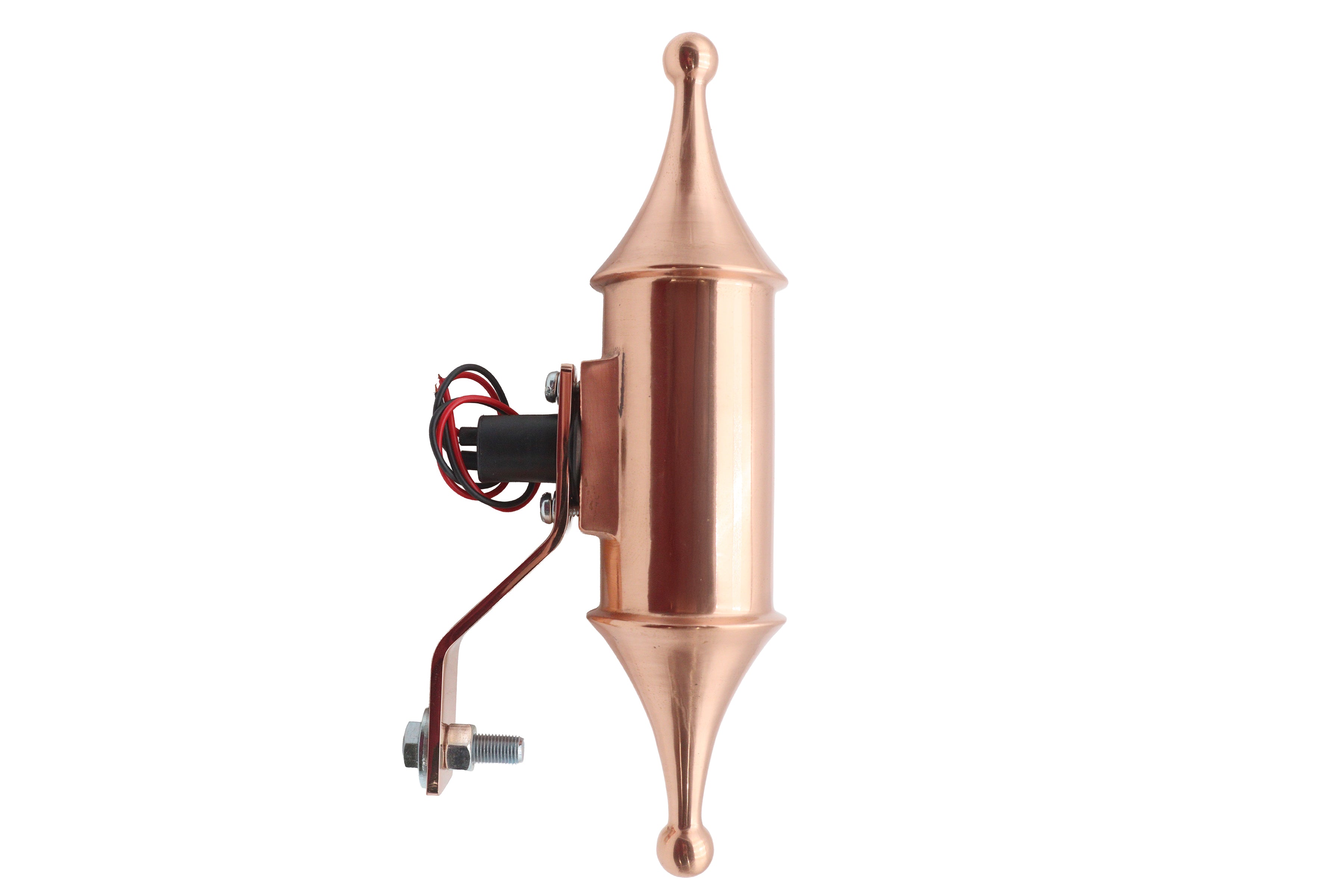 Finch pawn lamp copper red lens for Harley-Davidson