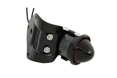 "K" Style Tail Lamp Kit with Glass Lens for Harley-Davidson 1952-1954