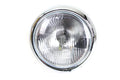 6 Volt LED 7" glide headlamp chrome for Harley-Davidson FL 1949-1959