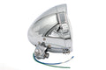 5-3/4" Headlamp assembly teardrop style chrome for Harley-Davidson