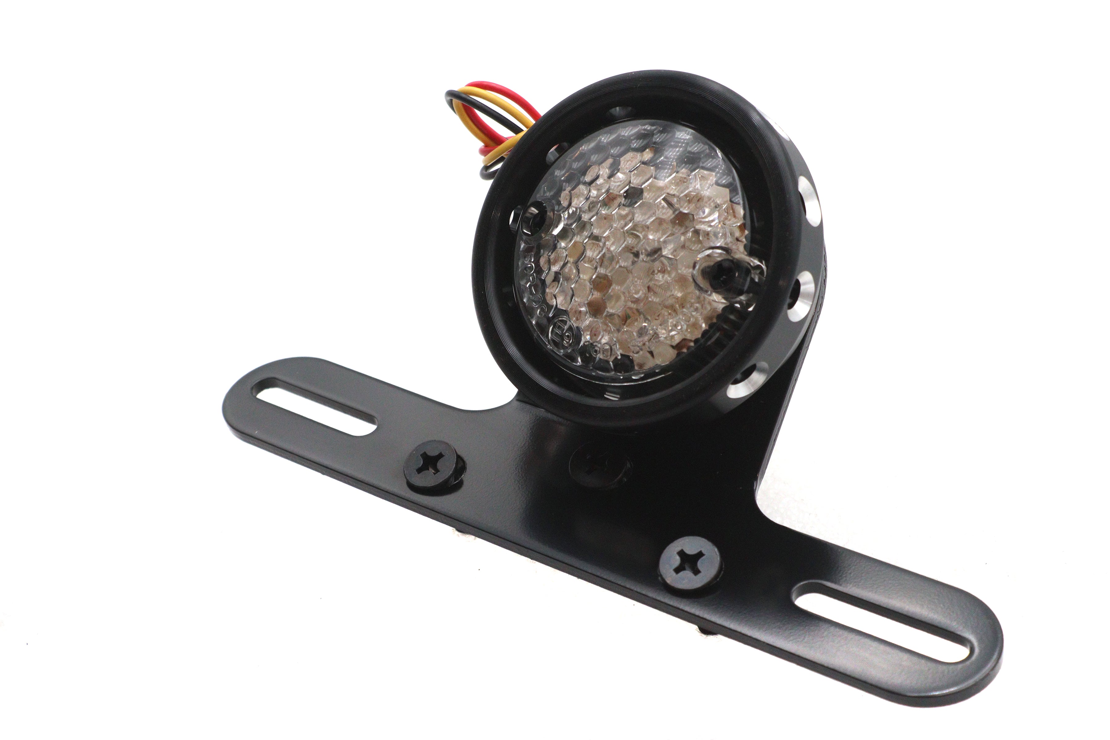Drilled black bezel LED tail lamp for Harley-Davidson