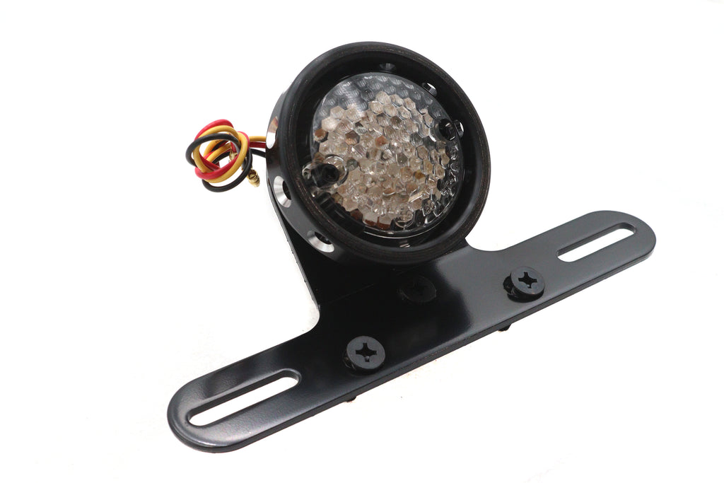 Drilled black bezel LED tail lamp for Harley-Davidson
