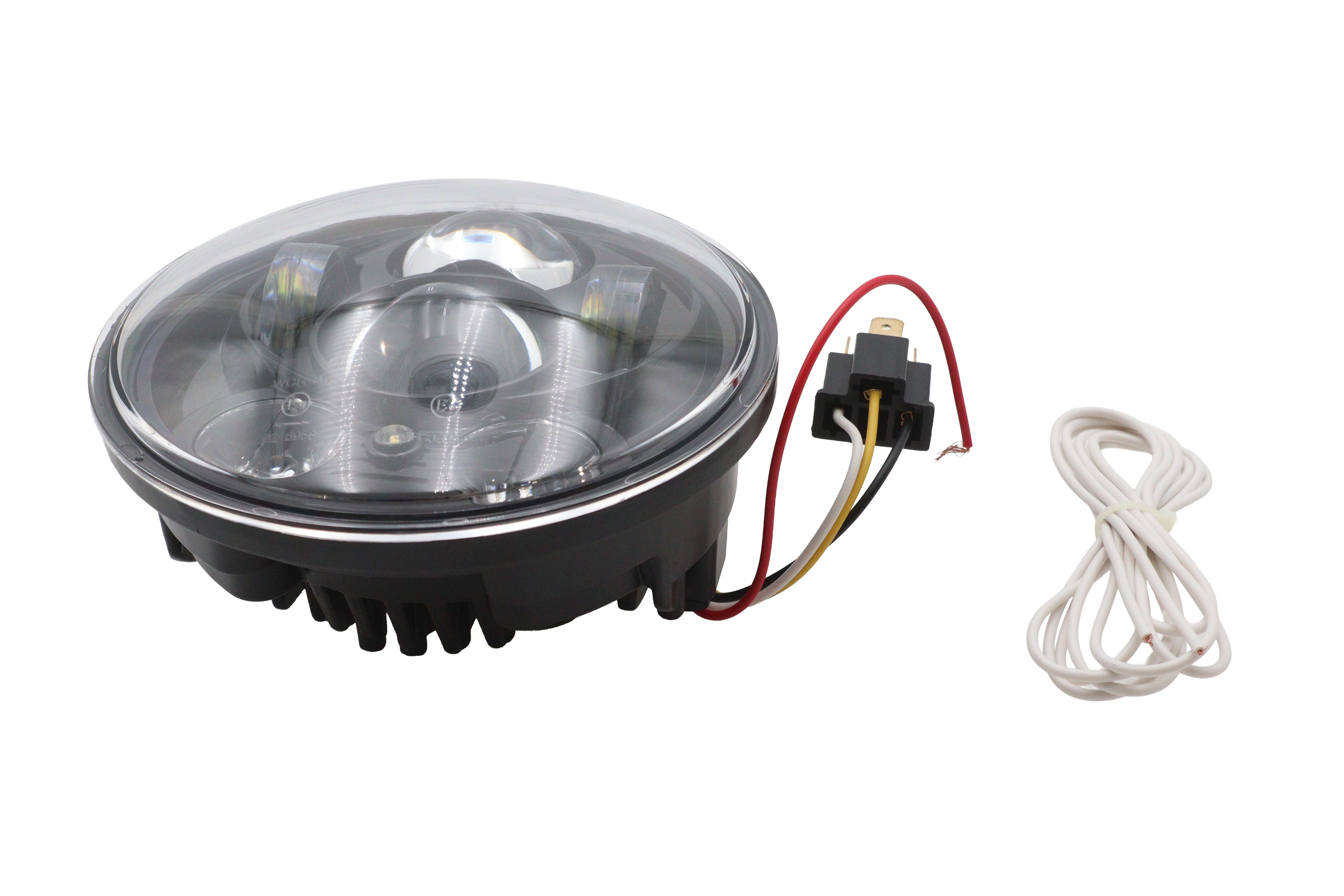 5-3/4" Daymaker projector LED headlamp black for Harley-Davidson