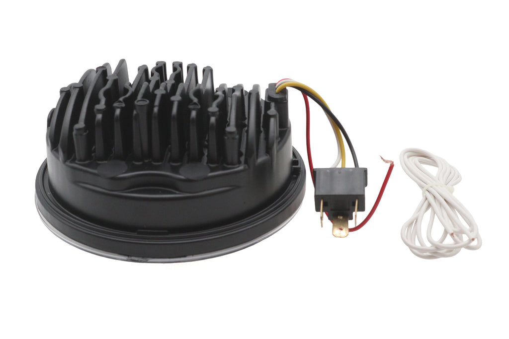 5-3/4" Daymaker projector LED headlamp black for Harley-Davidson