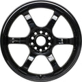 Gram Lights 57DR 15x8 / +35mm / 4-100 Gloss Black Wheel