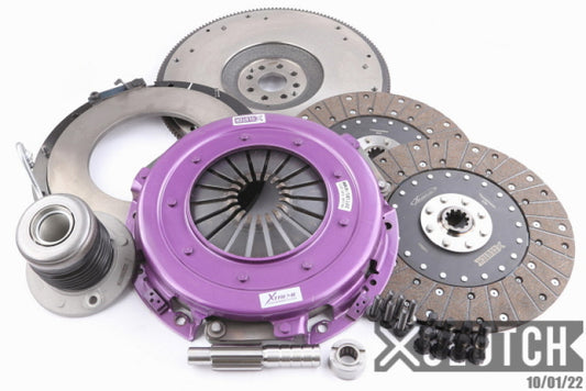 Kit de embrague orgánico sólido doble XClutch 05-10 Ford Mustang GT 4.6L 10.5in