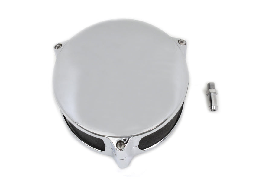 Chrome Deco Air Cleaner Assembly For Harley-Davidson 1971-1990