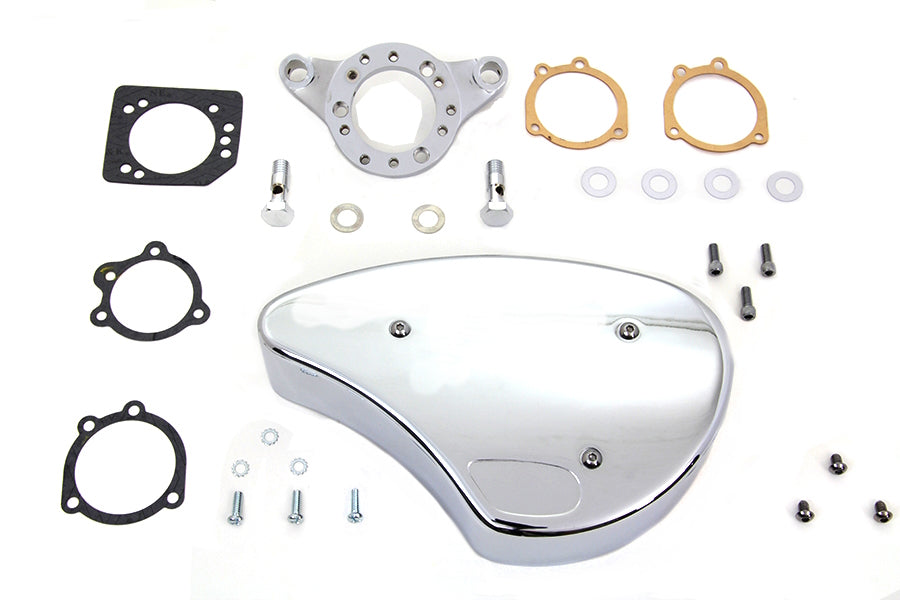 Chrome Air Cleaner Assembly Scoop For Harley-Davidson Sportster 1991-2022