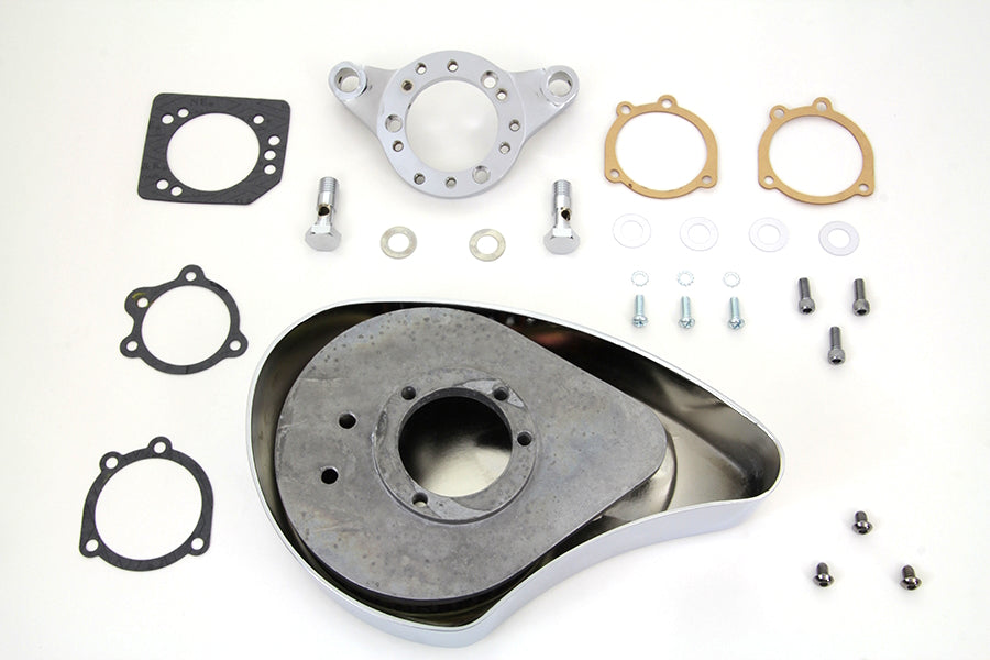 Chrome Air Cleaner Assembly Scoop For Harley-Davidson Sportster