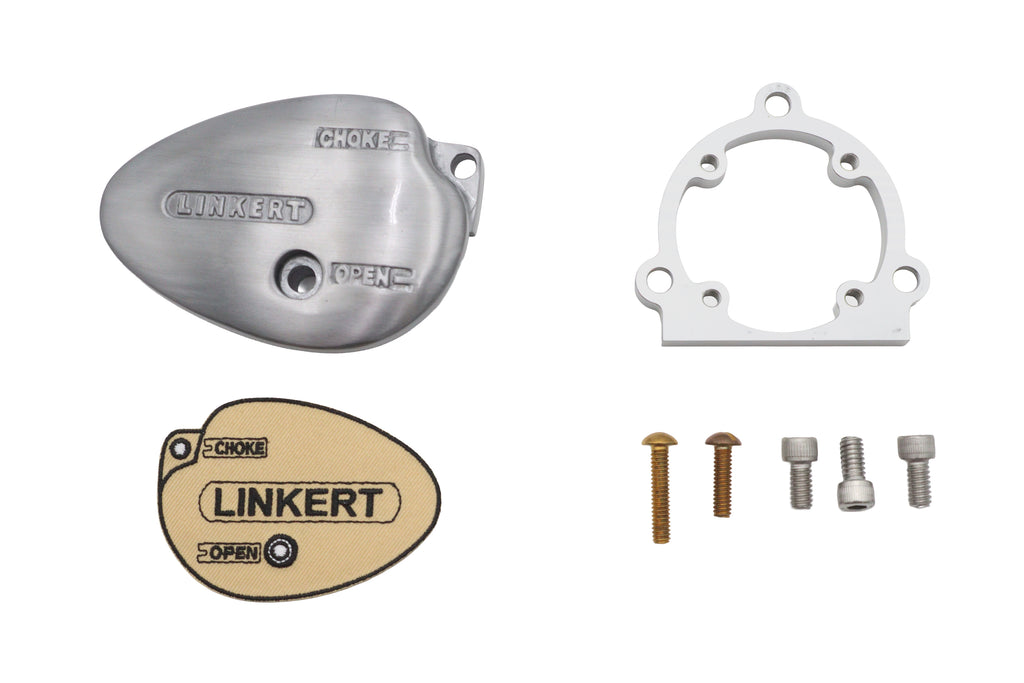 Linkert carburetor Lady Deco shorty air dam kit for Harley-Davidson