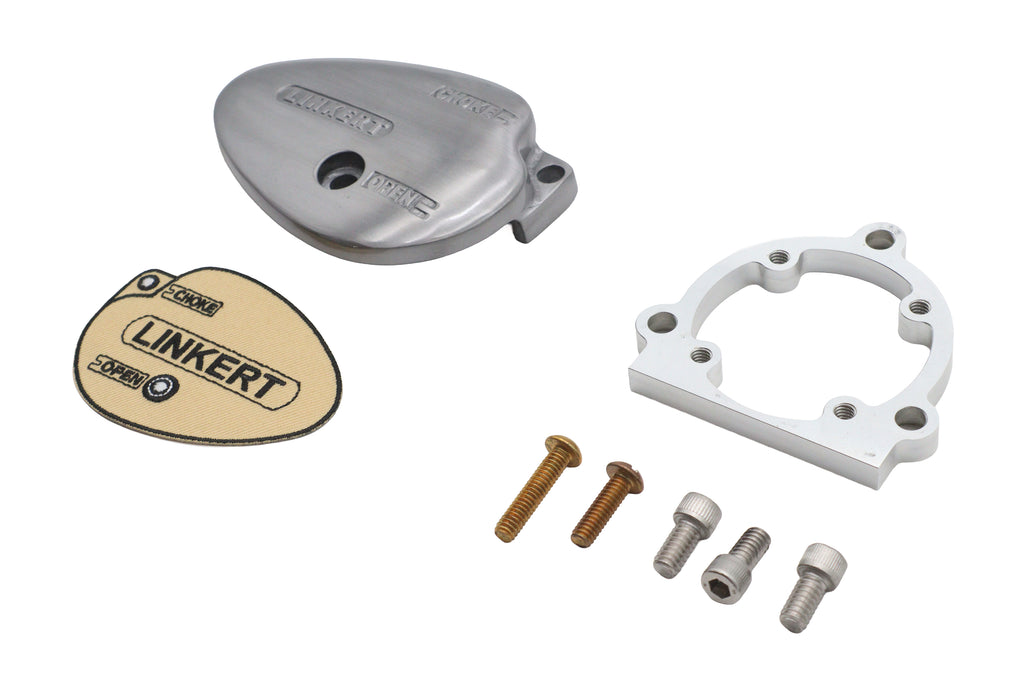 Linkert carburetor Lady Deco shorty air dam kit for Harley-Davidson