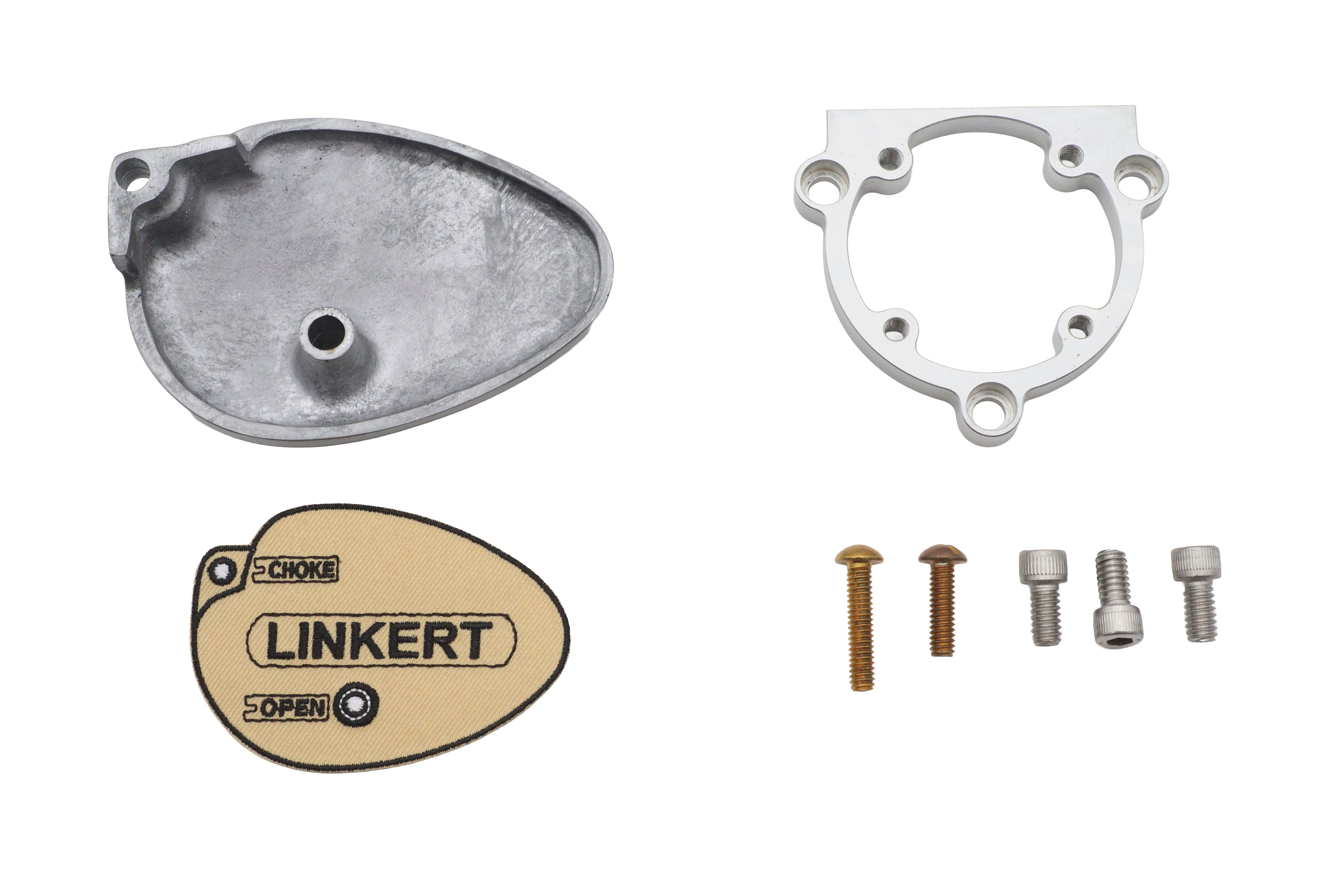 Linkert carburetor Lady Deco shorty air dam kit for Harley-Davidson