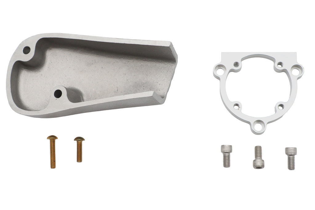 Linkert carburetor shorty finned air dam kit for Harley-Davidson