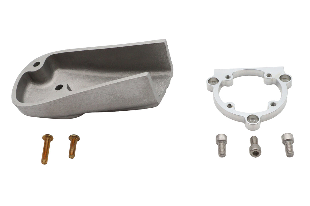 Linkert carburetor shorty finned air dam kit for Harley-Davidson