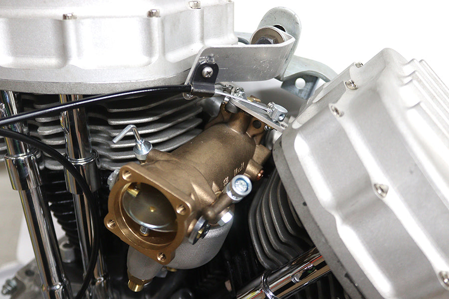 Kit de conversión de acelerador a presión de carburador Linkert para Harley-Davidson 1948-1965