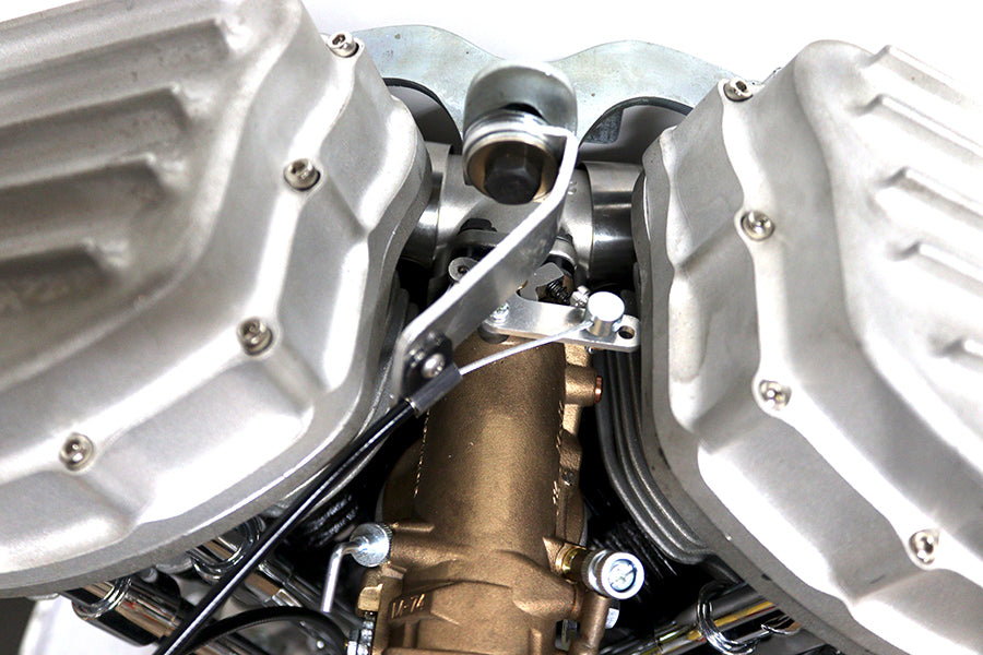 Kit de conversión de acelerador a presión de carburador Linkert para Harley-Davidson 1948-1965