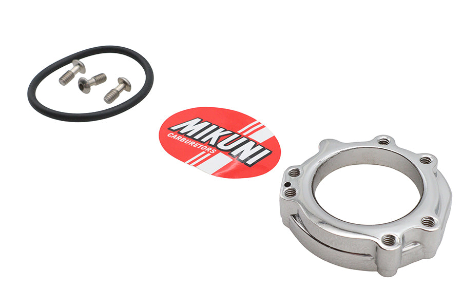 Mikuni carburetor to CV air filter adapter for Harley-Davidson