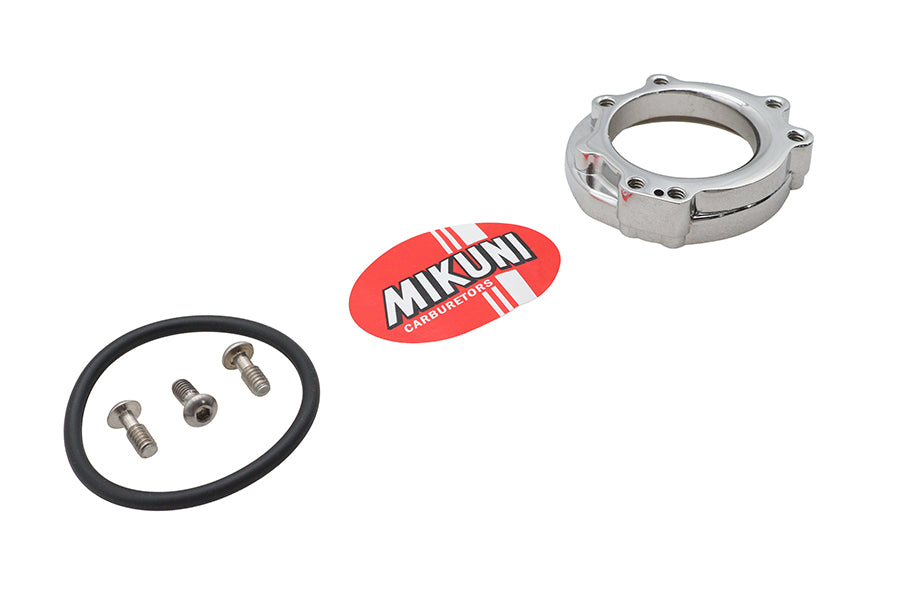 Mikuni carburetor to CV air filter adapter for Harley-Davidson