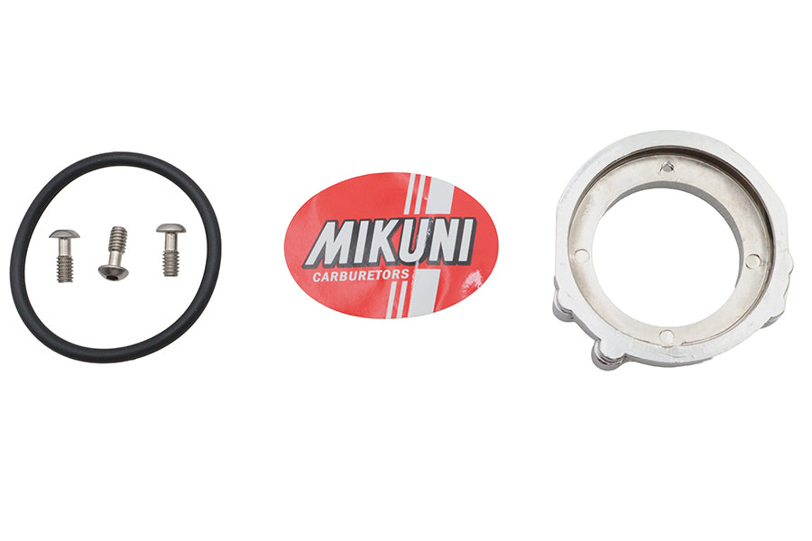 Mikuni carburetor to CV air filter adapter for Harley-Davidson