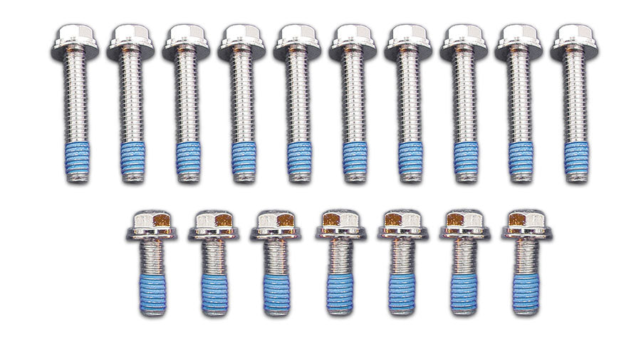 Rocker Box Screw Kit Chrome For Harley-Davidson Twin Cam 1999-2017