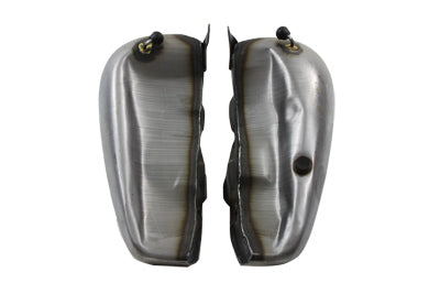 Bobbed 5.0 gallon gas tank set for Harley-Davidson 1947-1984