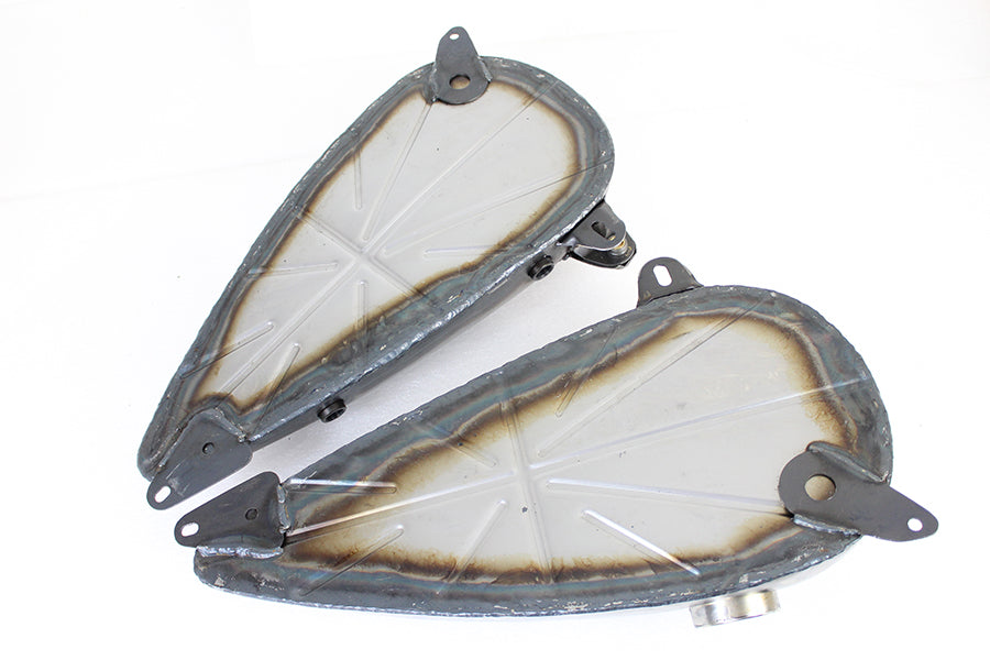 WR 45" 2.0 gallon gas tank set for Harley-Davidson Flathead 1936-1952